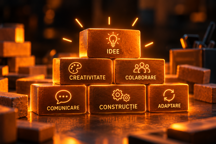 Construcție creativă realizată prin colaborare